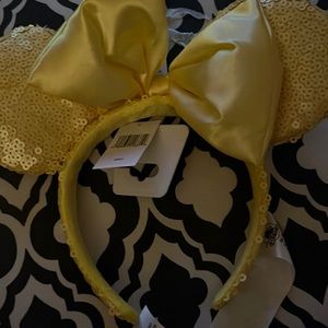 Brand New Yellow Mickey Ears